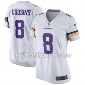 Maillot Minnesota Vikings Kirk Cousins 8 Nike Blanc - Femme
